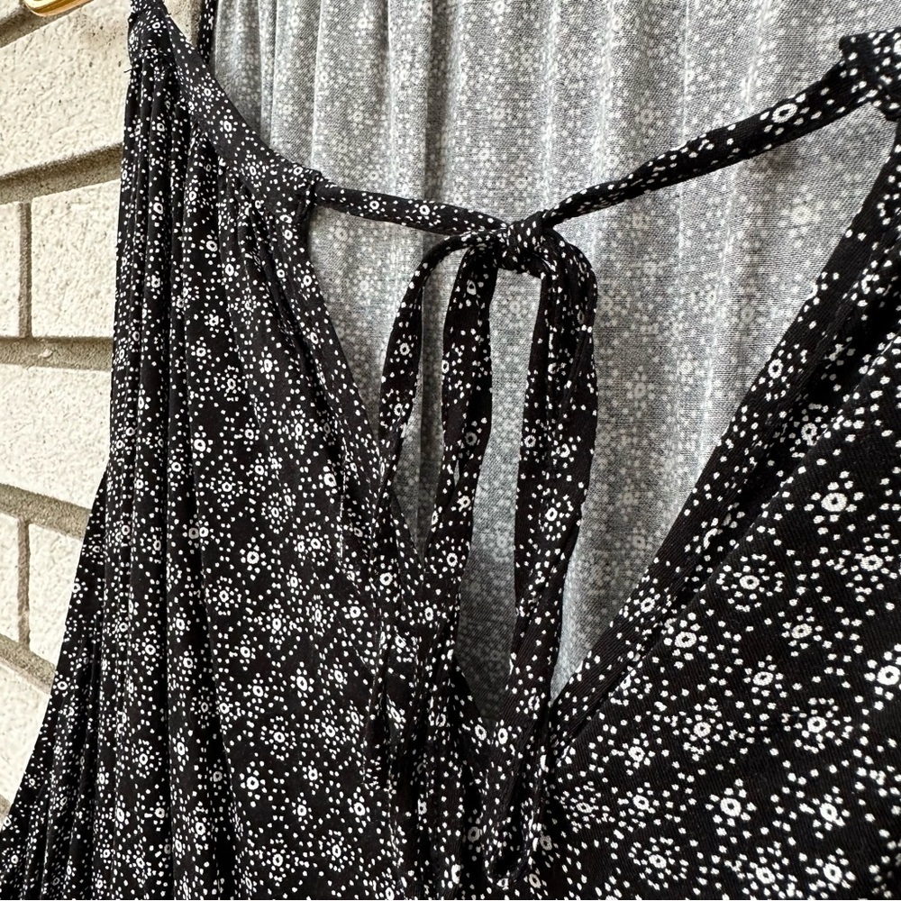 Torrid Multi-Color Border Print Challis Cold Shou… - image 7